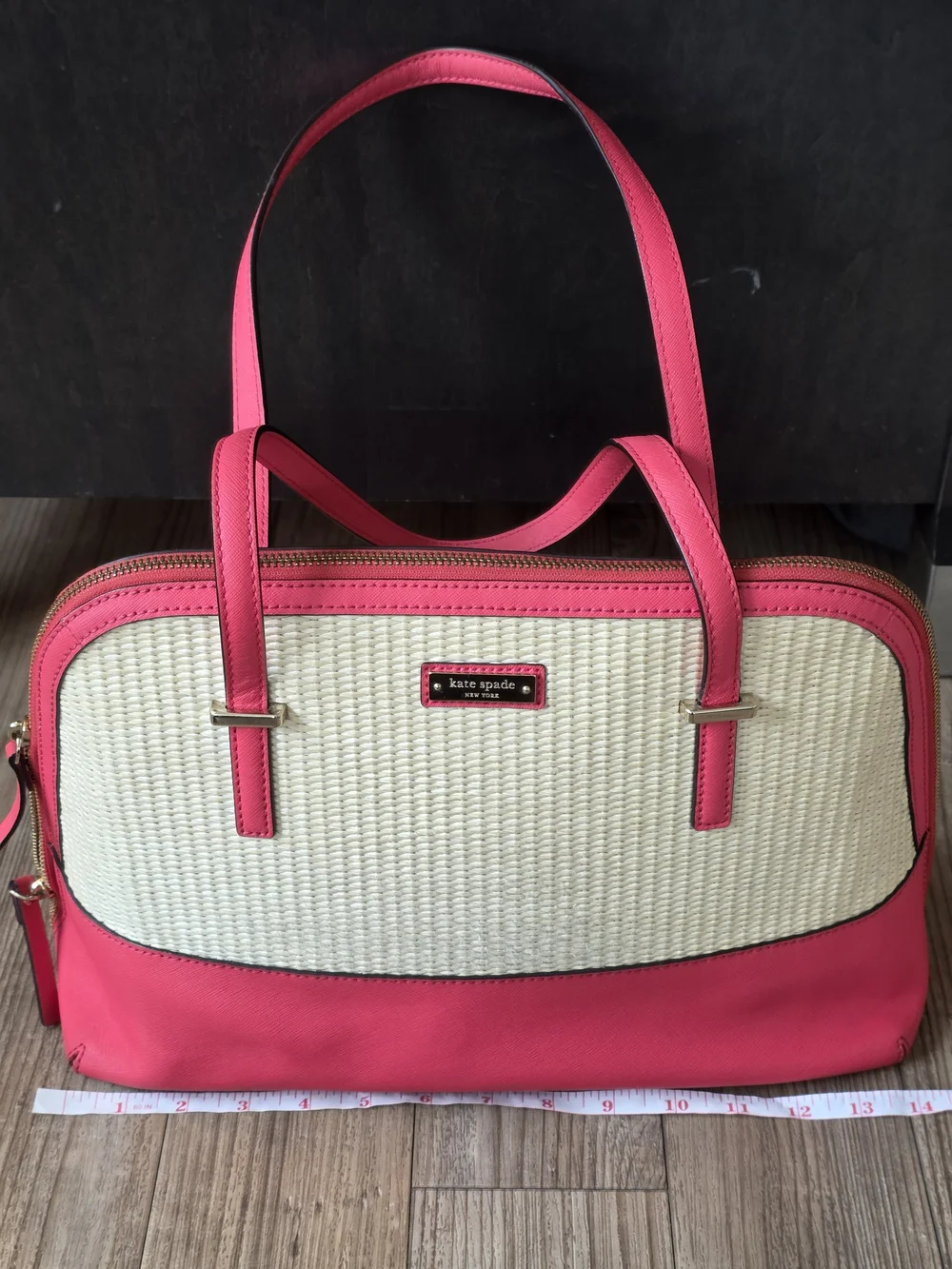 Kate Spade New York a Kate Spade Cedar Street Straw Maise handbag